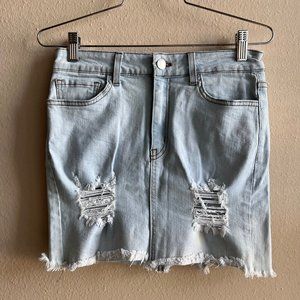 Denim Skirt / Size M